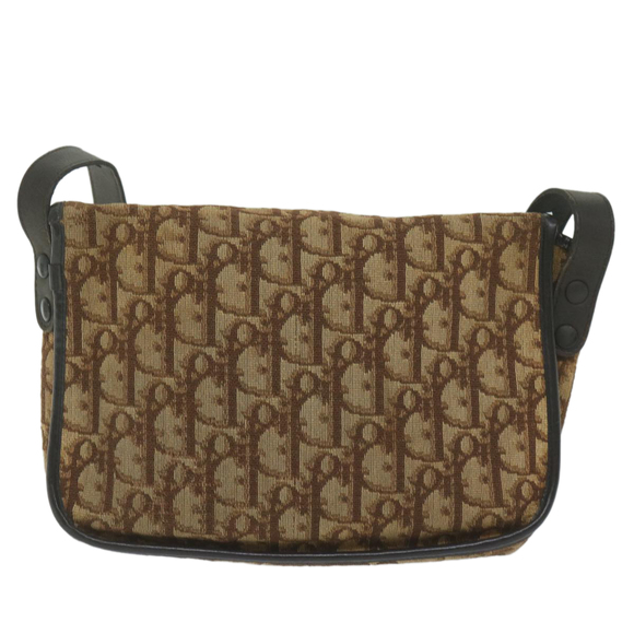 Christian Dior Trotter Canvas Shoulder Bag Brown Auth bs10601 - Picture 3 of 16